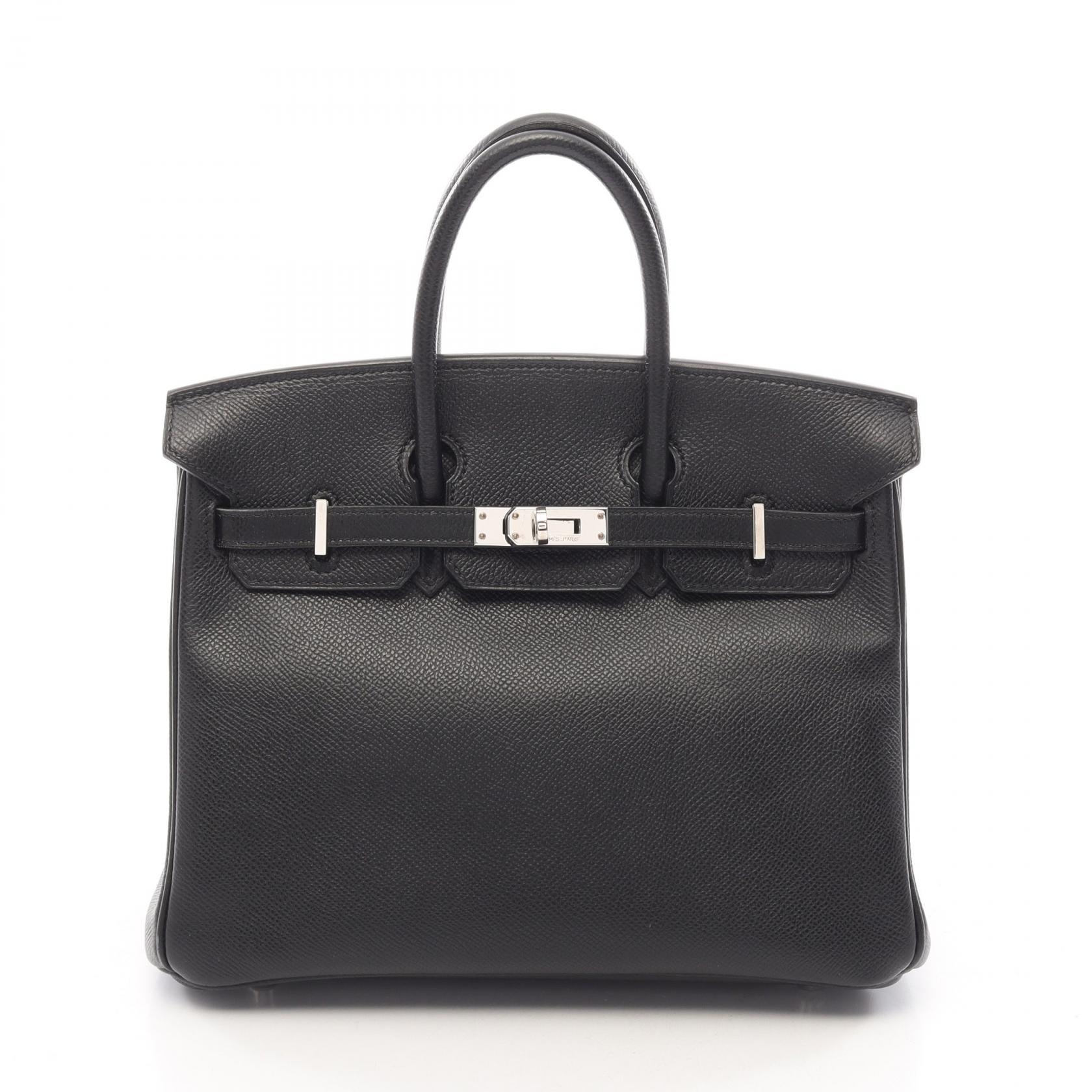 Hermes Birkin Epsom "Noir/Silver"
