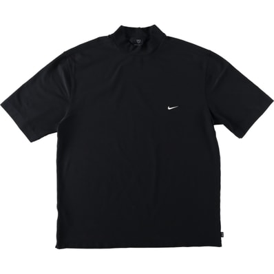古着 ナイキ NIKE GOLF ゴルフ DRI-FIT モックネック ワンポイントロゴTシャツ メンズXL相当/eaa638768