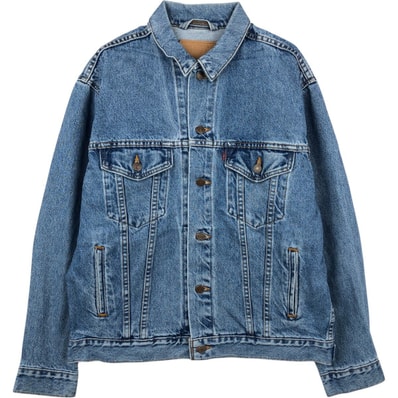 古着 90年代 リーバイス Levi's 70507-0389 デニムジャケット Gジャン USA製 メンズM相当 ヴィンテージ/eaa663777