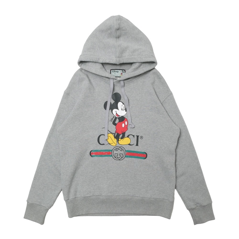 GUCCI × Disney グッチ × ディズニー パーカー サイズS コラボ ミッキーマウス GG ウェブリライン ブランド古着【中古】20260312/RA8322