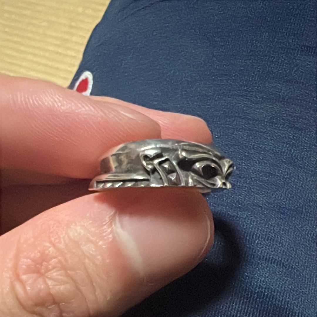 Chrome Hearts Half Classic Dagger Ring "Silver"