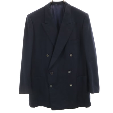 Christian Dior MONSIEUR クリスチャンディオール ムッシュ 90s オールド テーラードジャケット 100-94-170 ネイビー