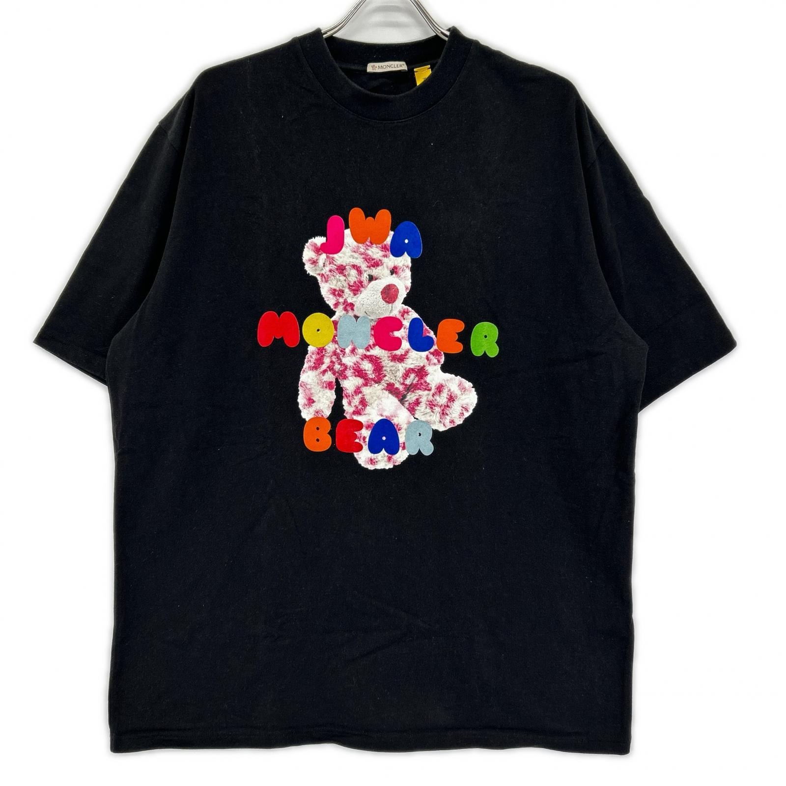 モンクレール ×JW Anderson 22年 ブラック ベア SS T-SHIRT L