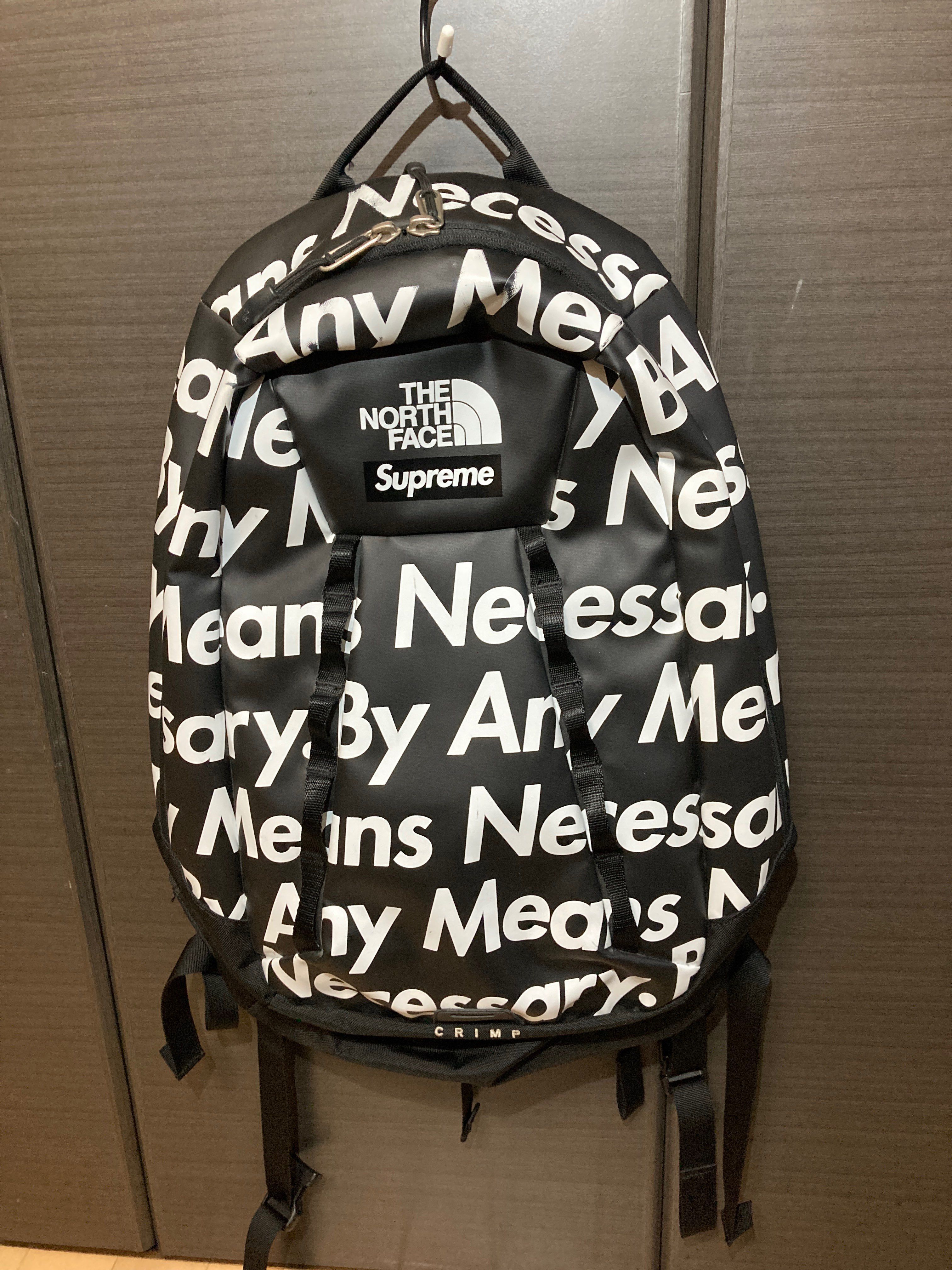Supreme The North Face By Any Means Base Camp Crimp Backpack "Black" NM715501 / NF00CT4B