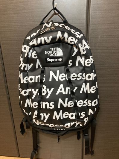 Supreme The North Face By Any Means Base Camp Crimp Backpack "Black" NM715501 / NF00CT4B