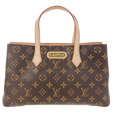 LOUIS VUITTON ルイ・ヴィトン ウィルシャーPM ハンドバッグ M45643 モノグラム ブラウン レディース【中古】