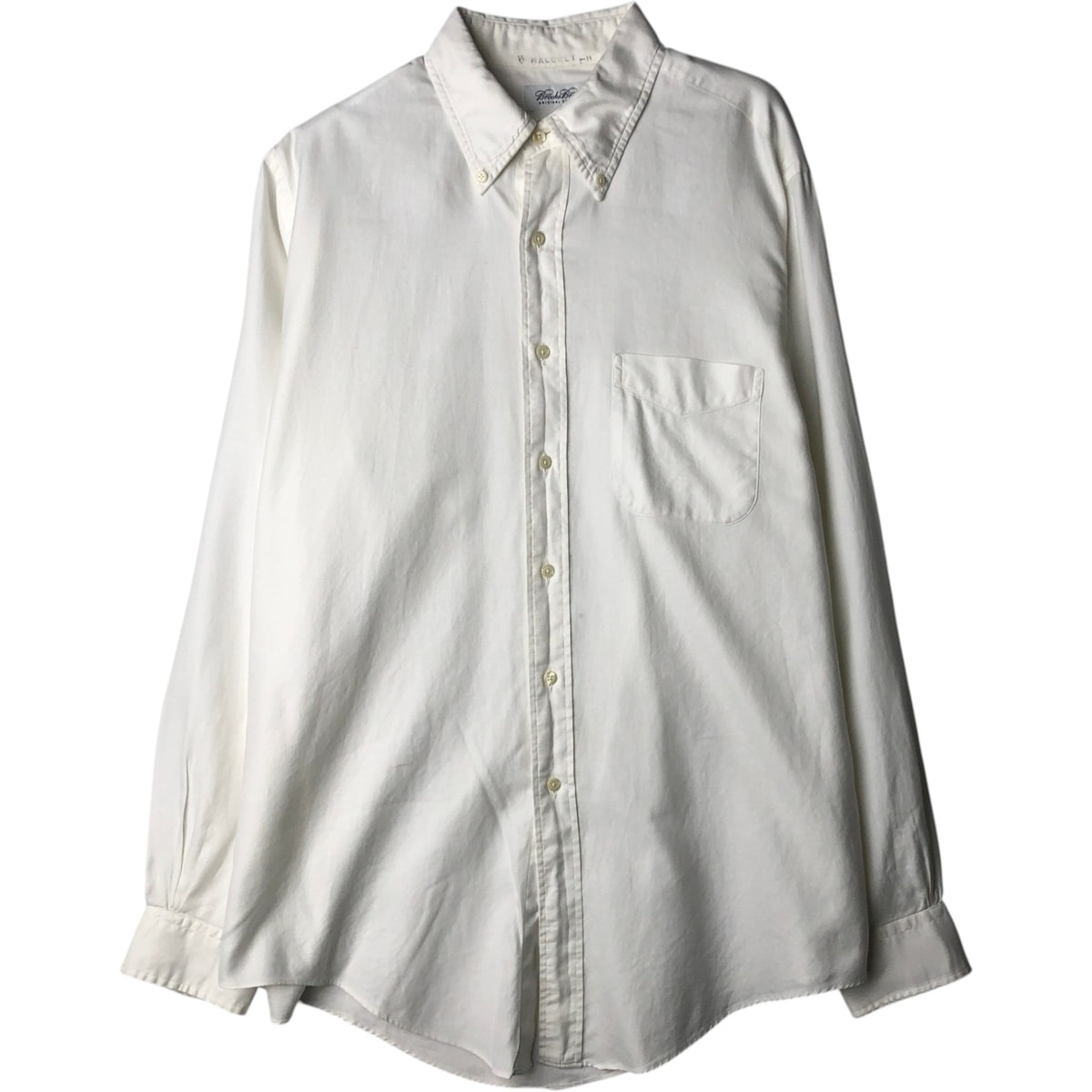 古着 ブルックスブラザーズ Brooks Brothers 長袖 ボタンダウンシャツ USA製 メンズL相当/eaa628798