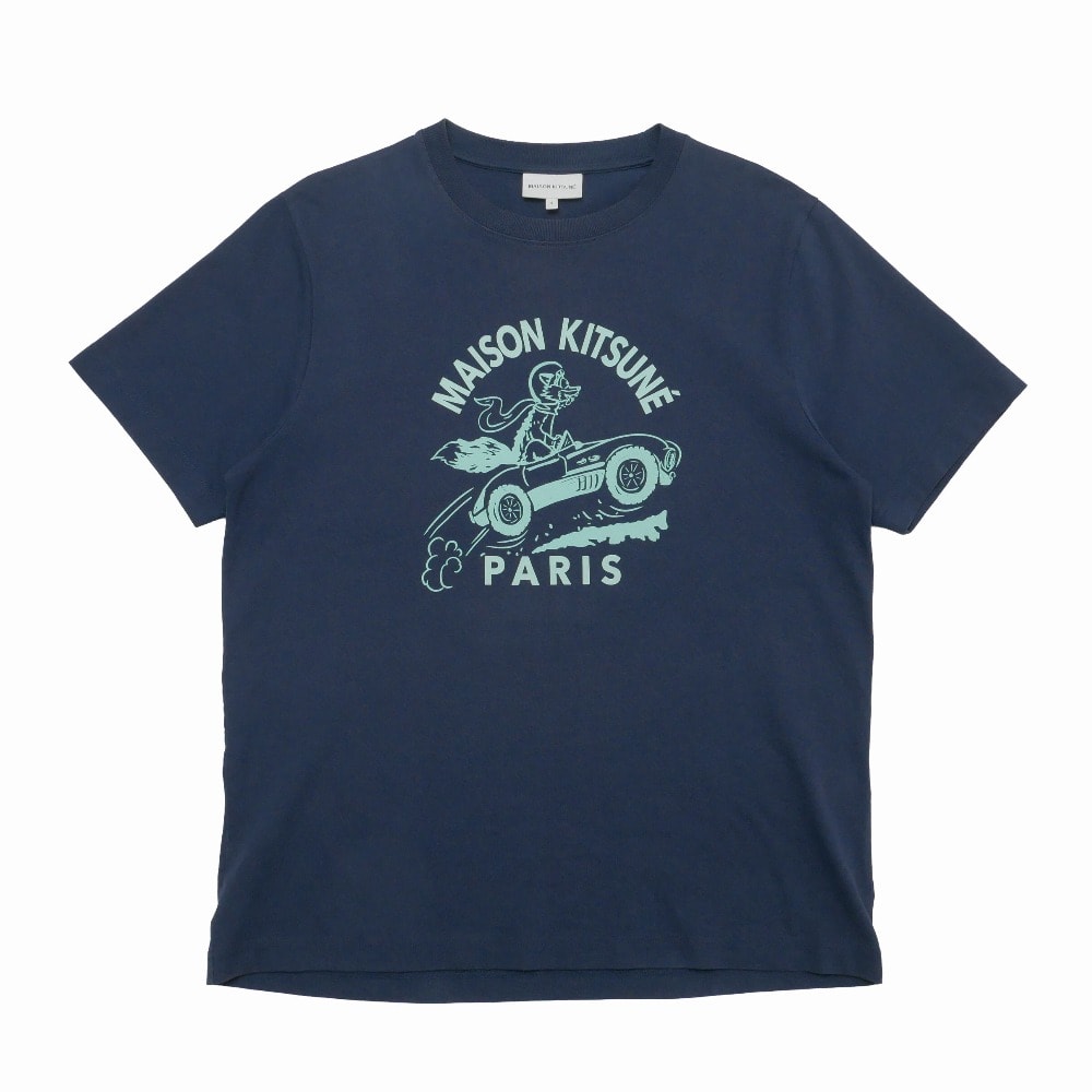 MAISON KITSUNE メゾンキツネ Racing Fox Comfort T-Shirt 半袖Tシャツ サイズS ブランド古着【中古】20260604/RA9615