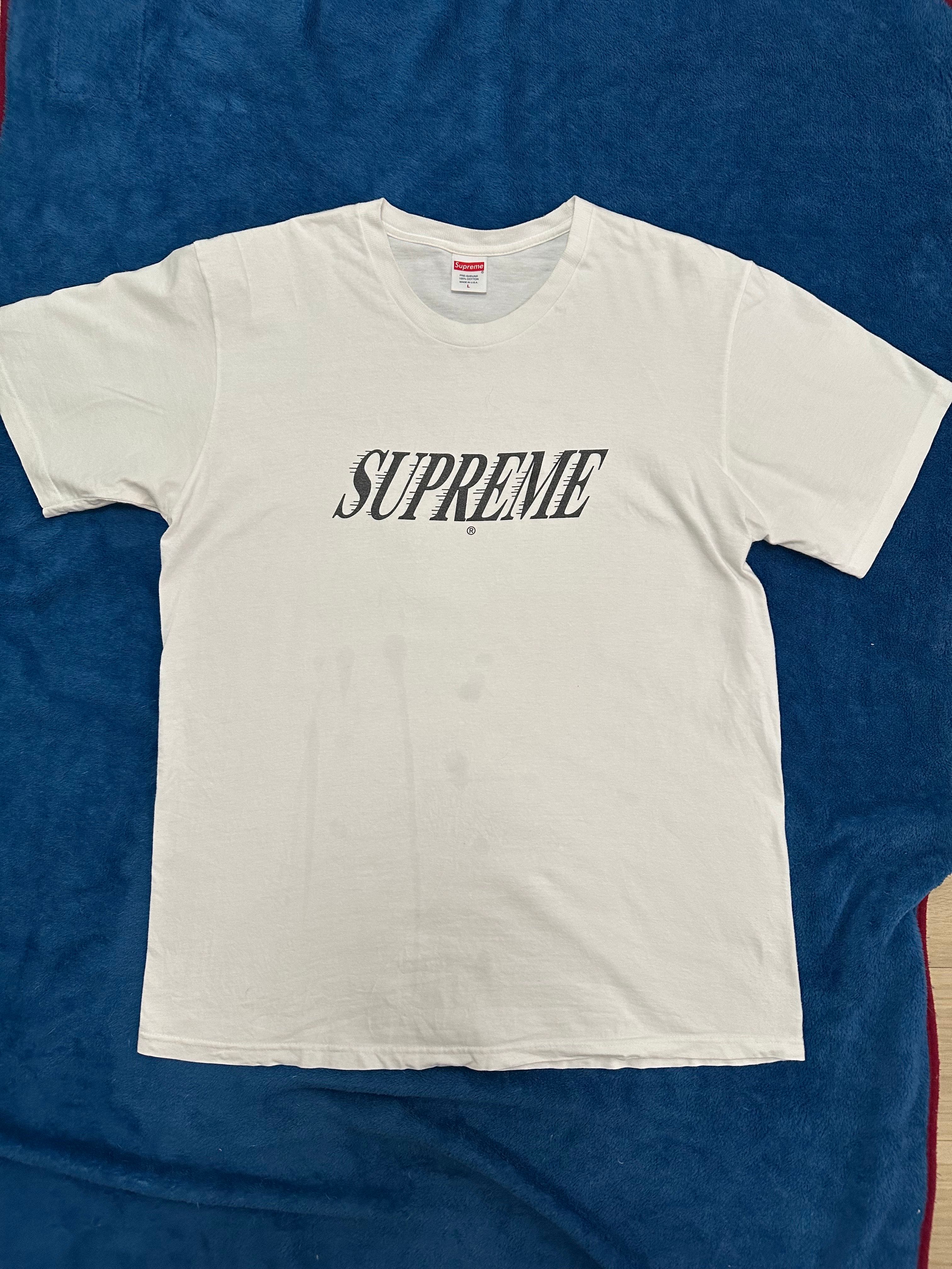 supreme ホワイト