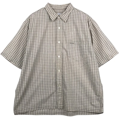 古着 90~00年代 カルバンクライン Calvin klein JEANS 半袖 コットン チェックシャツ ボックスシャツ メンズXL相当 ヴィンテージ/eaa643794