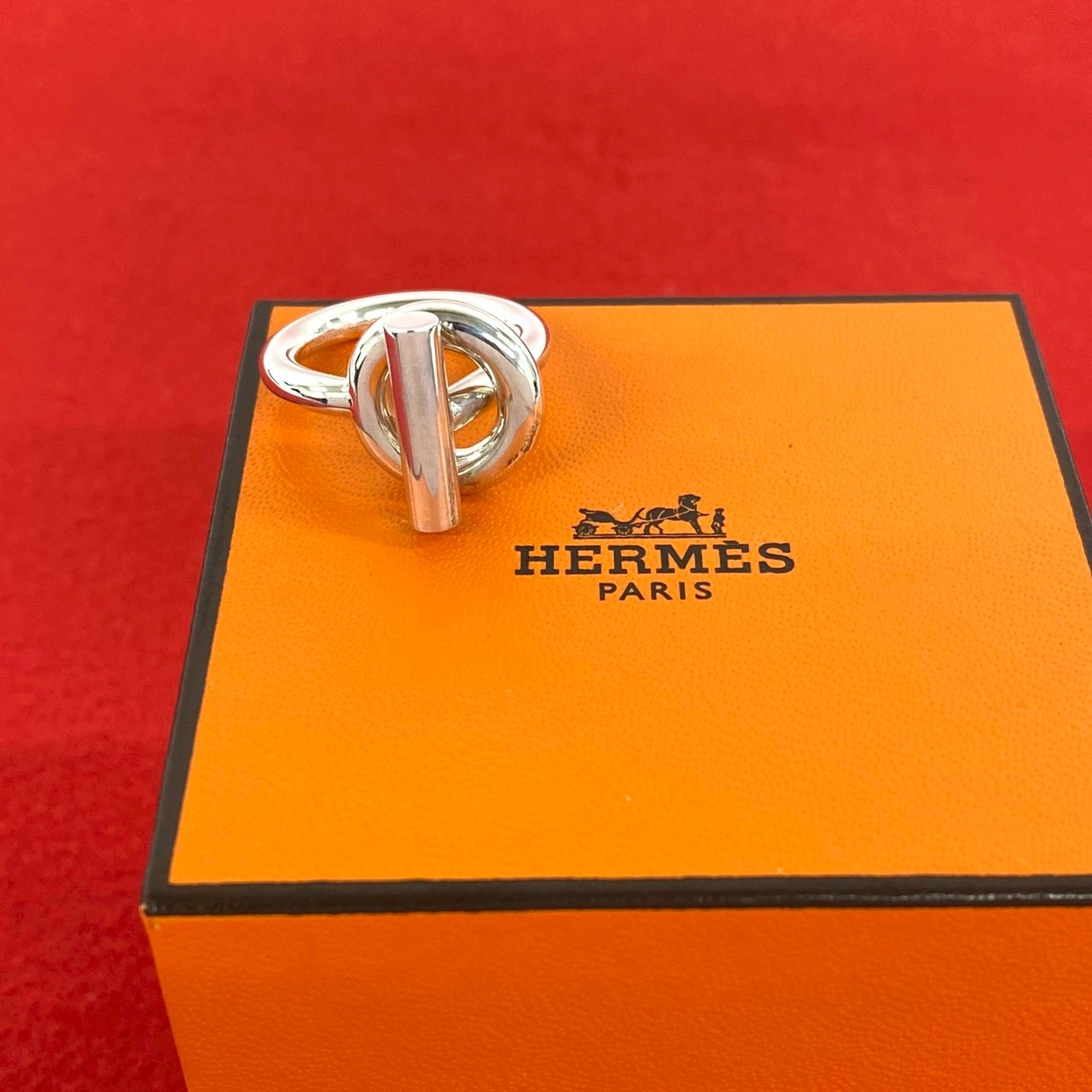 HERMES エルメス エシャペ リング シルバー925 リング・指輪 11.5号 シルバー
 36342