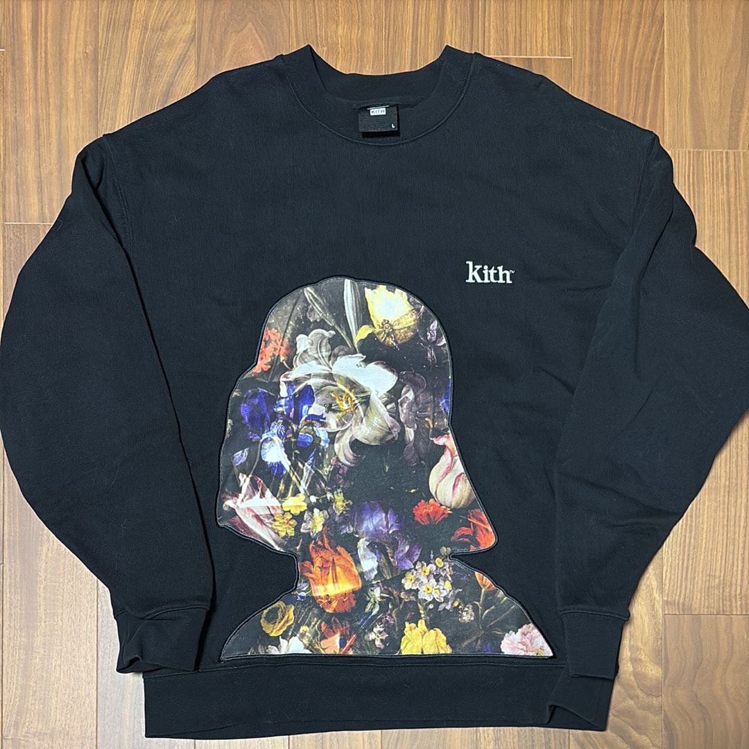 Kith Star Wars Floral Vader Crewneck "Black"