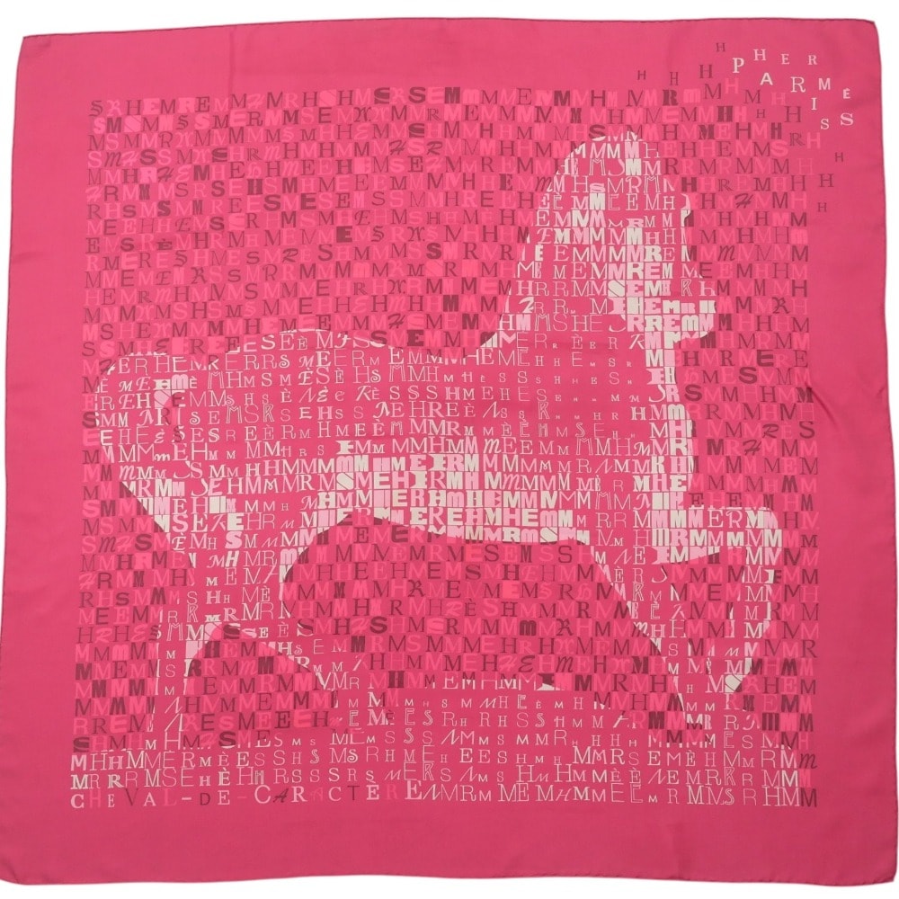 HERMES エルメス Cheval de Caractere シュヴァルドゥキャラクテール カレ90 スカーフ フランス製 ブランド古着【中古】20260619/RA9922