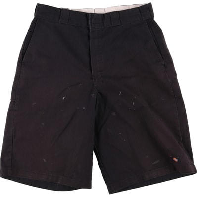 古着 ディッキーズ Dickies ワークショーツ ハーフパンツ メンズw34相当/eaa570629