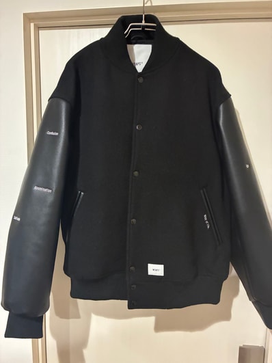 WTAPS BC / Jacket / WOPL Melton Synthetic "Black"
