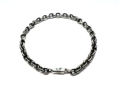 Chrome Hearts Paper Chain Bracelet 8inch "Silver"