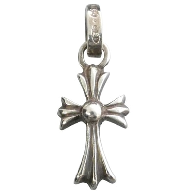 CHROME HEARTS クロムハーツ(原本無) CRS BBYFAT DMND ベイビーファット アフター 1ダイヤ チャーム ペンダントトップ シルバー系【中古】