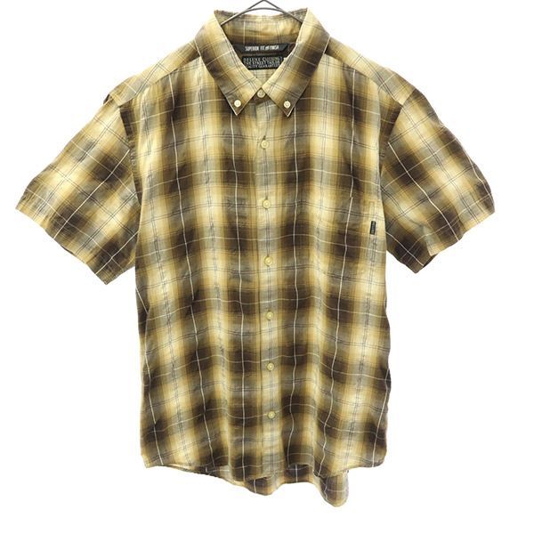 DELUXE 半袖 ボタンダウンシャツ