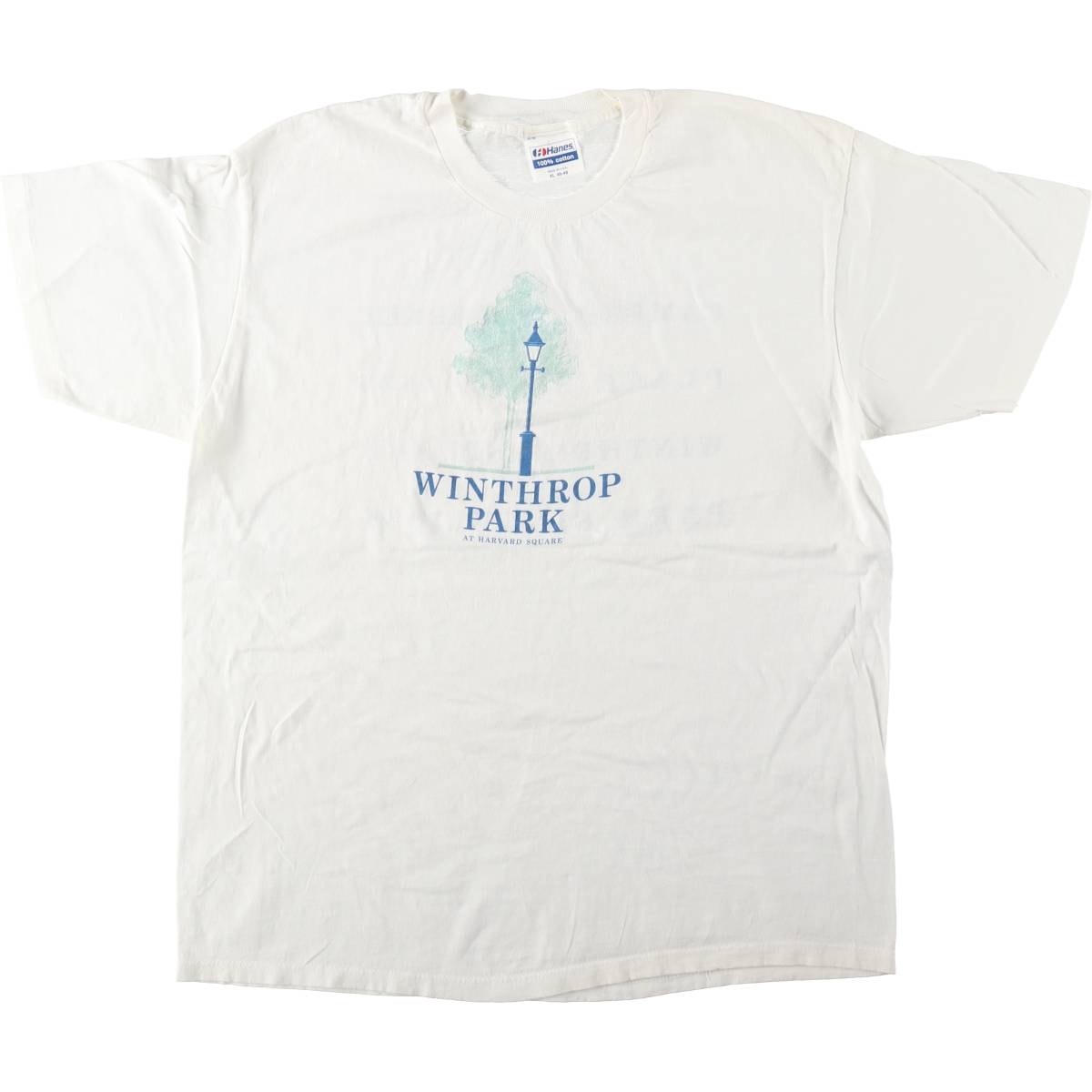 古着 80年代 ヘインズ Hanes THE PARK SHOP プリントTシャツ USA製 メンズXL相当 ヴィンテージ/eaa661528