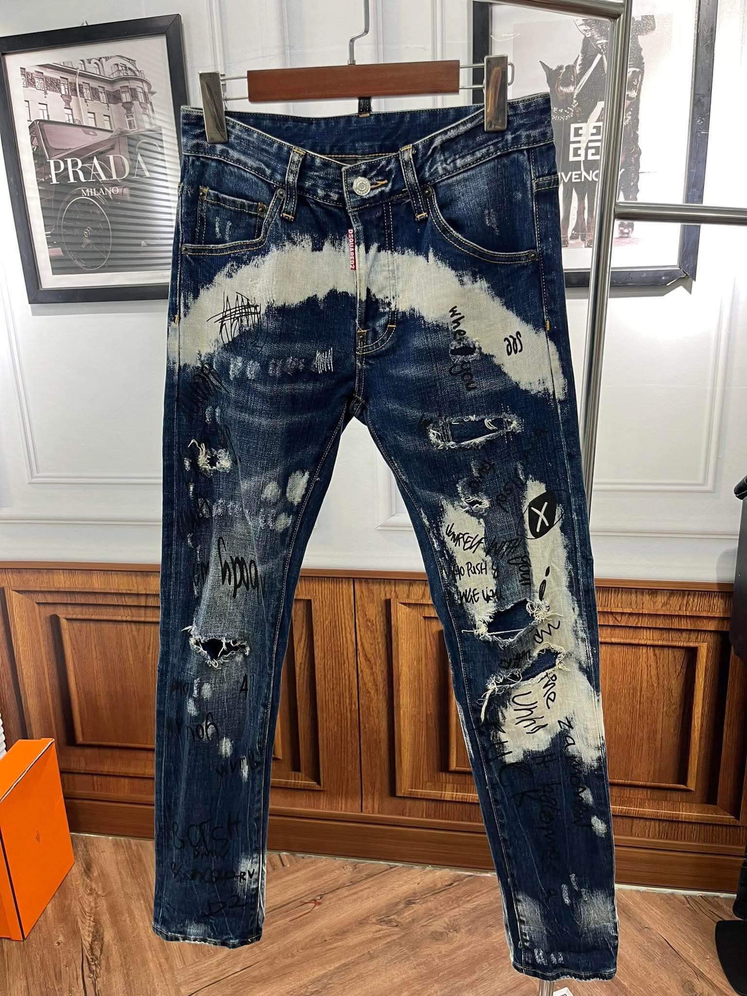 DSQUARED2 ディースクエアード Classic Kenny Jean メンズ デニムパンツ ジーンズ 44 イタリア製 S71LB0123 S30309