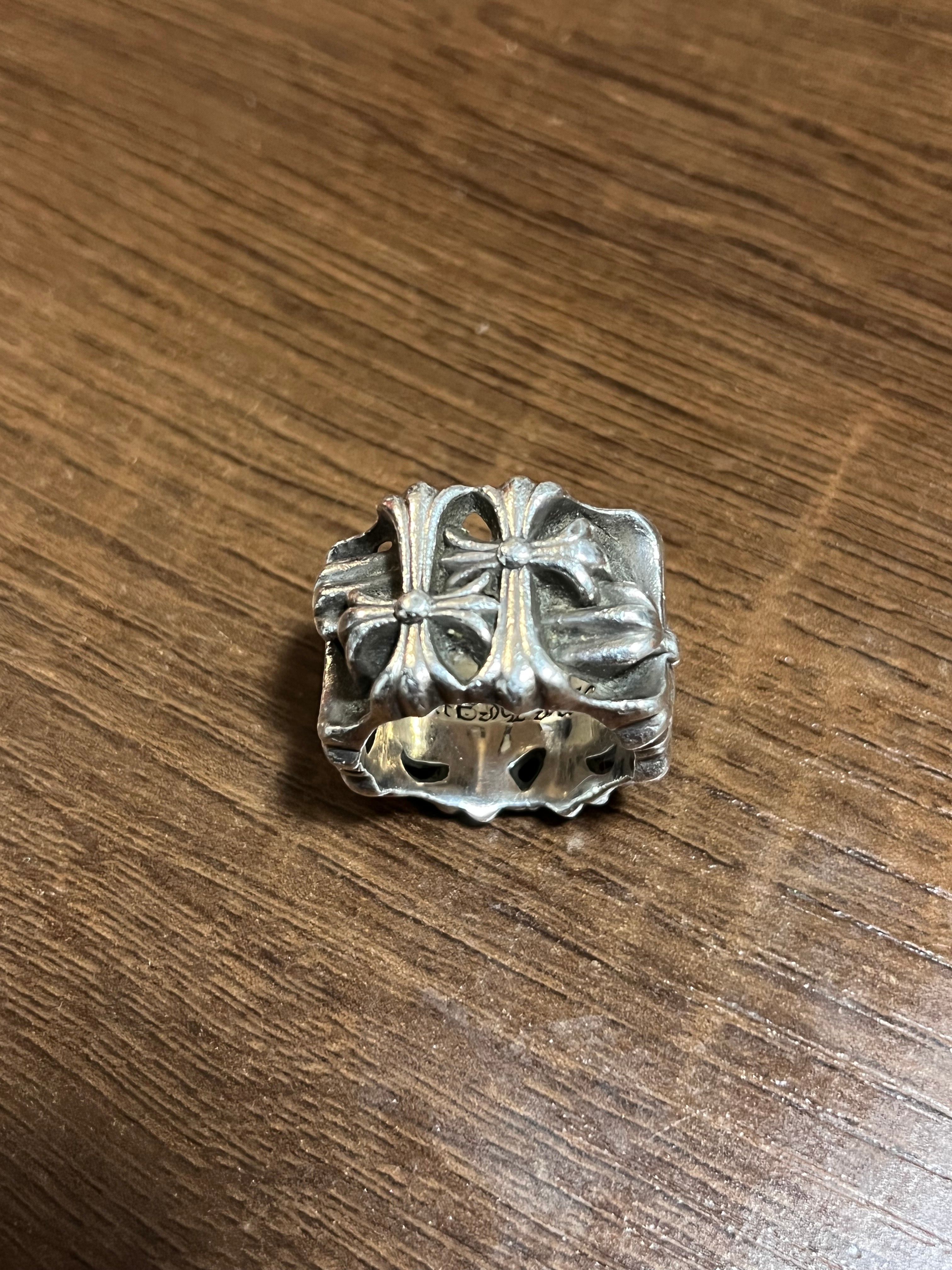 クロムハーツ セメタリースクエアリング