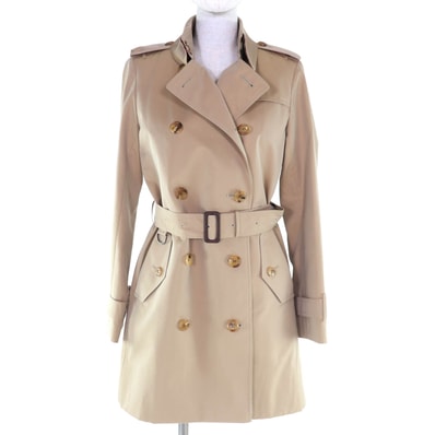 極美品 バーバリーロンドン トレンチコート ベージュ レディース 38