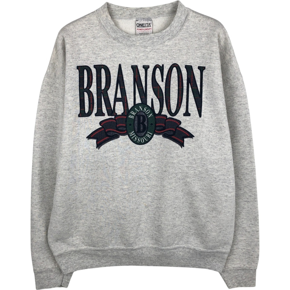 古着 90年代 オニータ ONEITA POWER-SWEATS プリントスウェットシャツ トレーナー USA製 メンズXL相当 ヴィンテージ/eaa545807