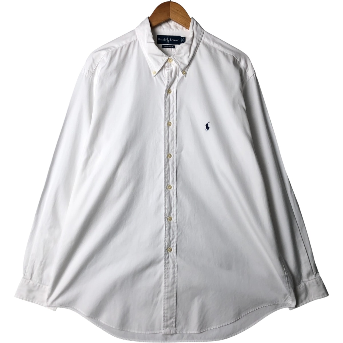 古着 ラルフローレン Ralph Lauren YARMOUTH 長袖 ボタンダウンシャツ メンズXL相当/eaa584526
