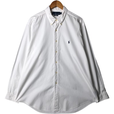 古着 ラルフローレン Ralph Lauren YARMOUTH 長袖 ボタンダウンシャツ メンズXL相当/eaa584526