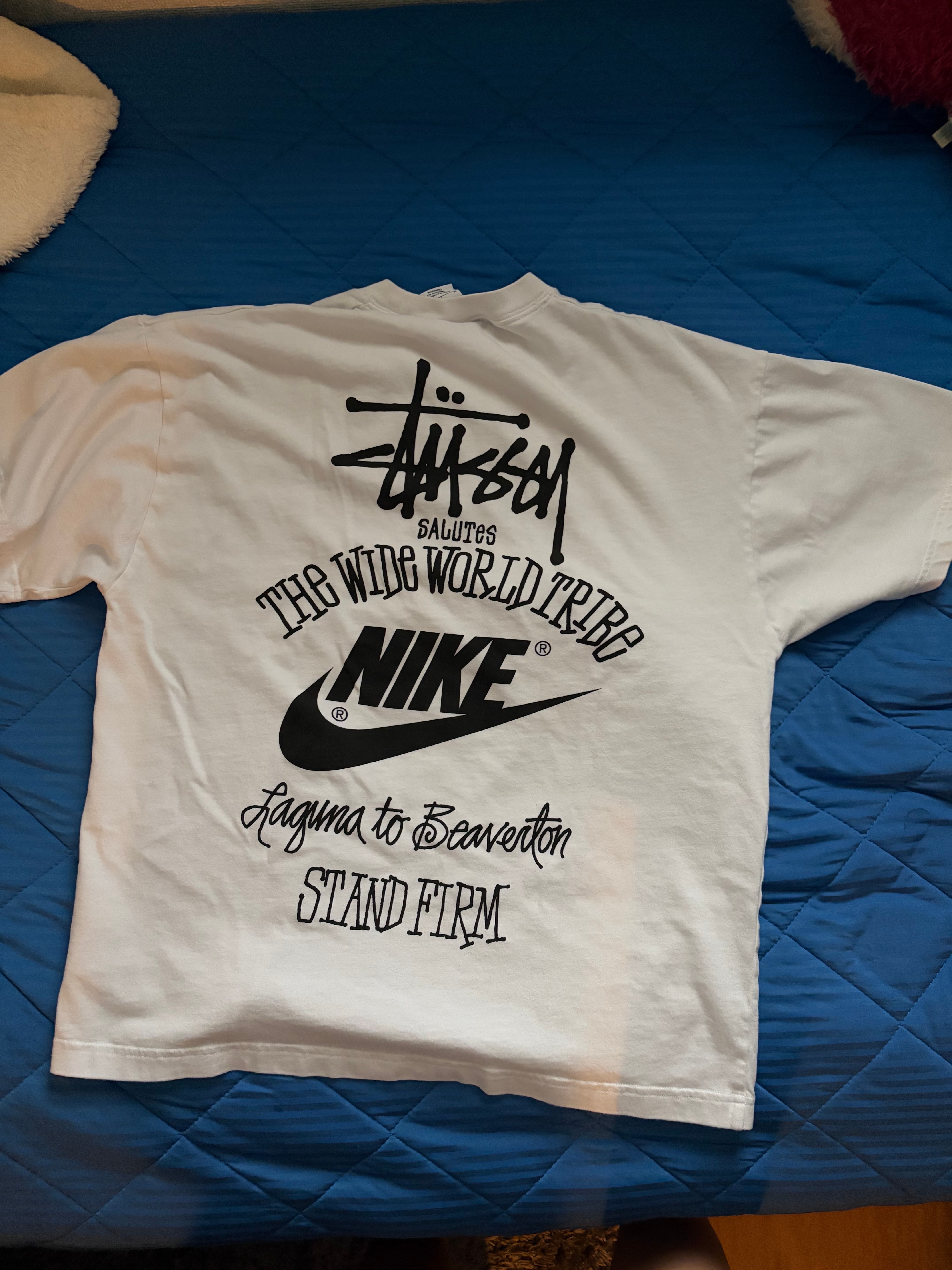 Stussy x Nike Men's T-Shirt "White"