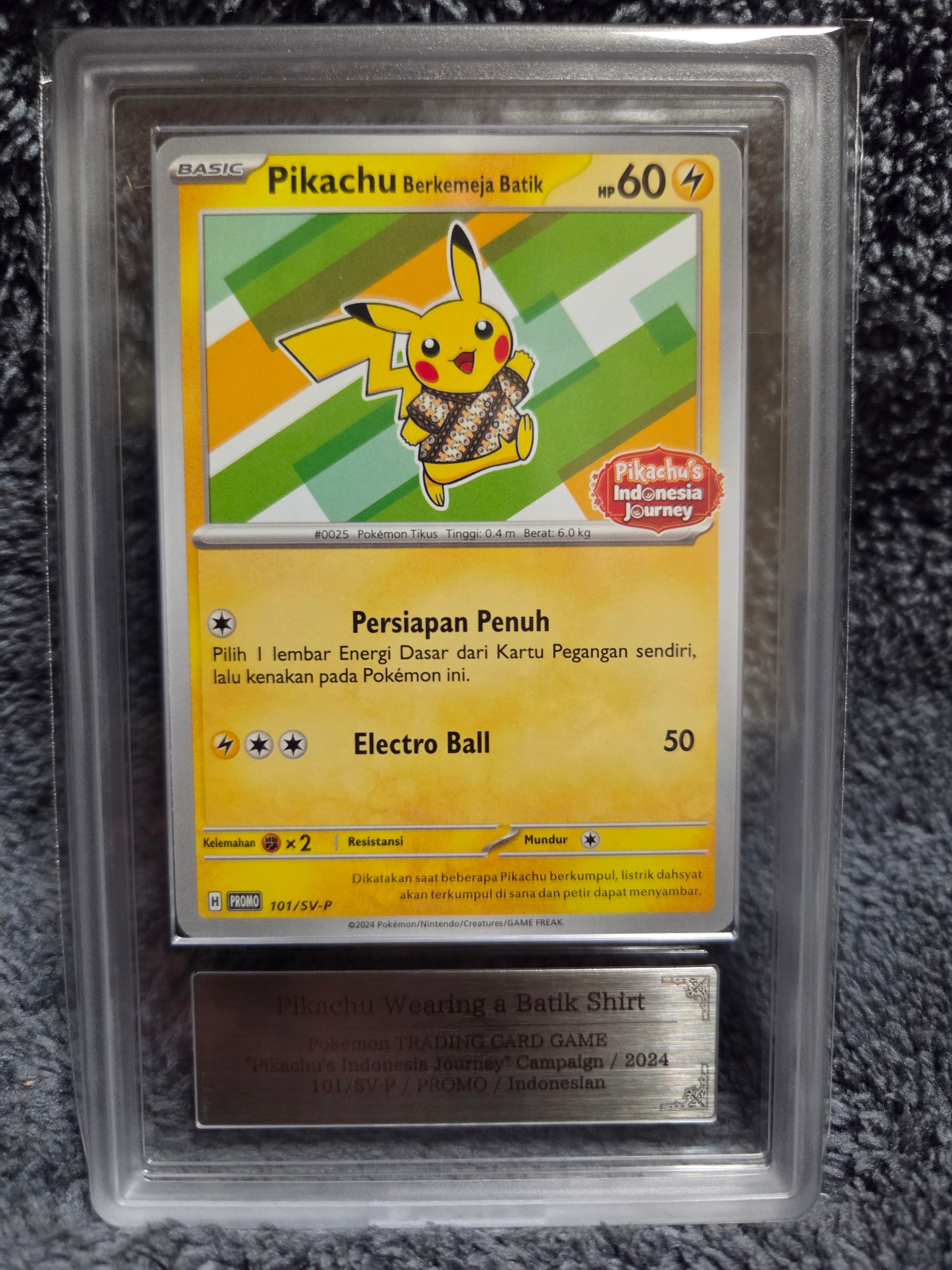 【PSA10】インドネシア バティック ピカチュウ 101/SV-P インドネシア バティック ピカチュウ 101/SV-P PSA10 - メルカリ
