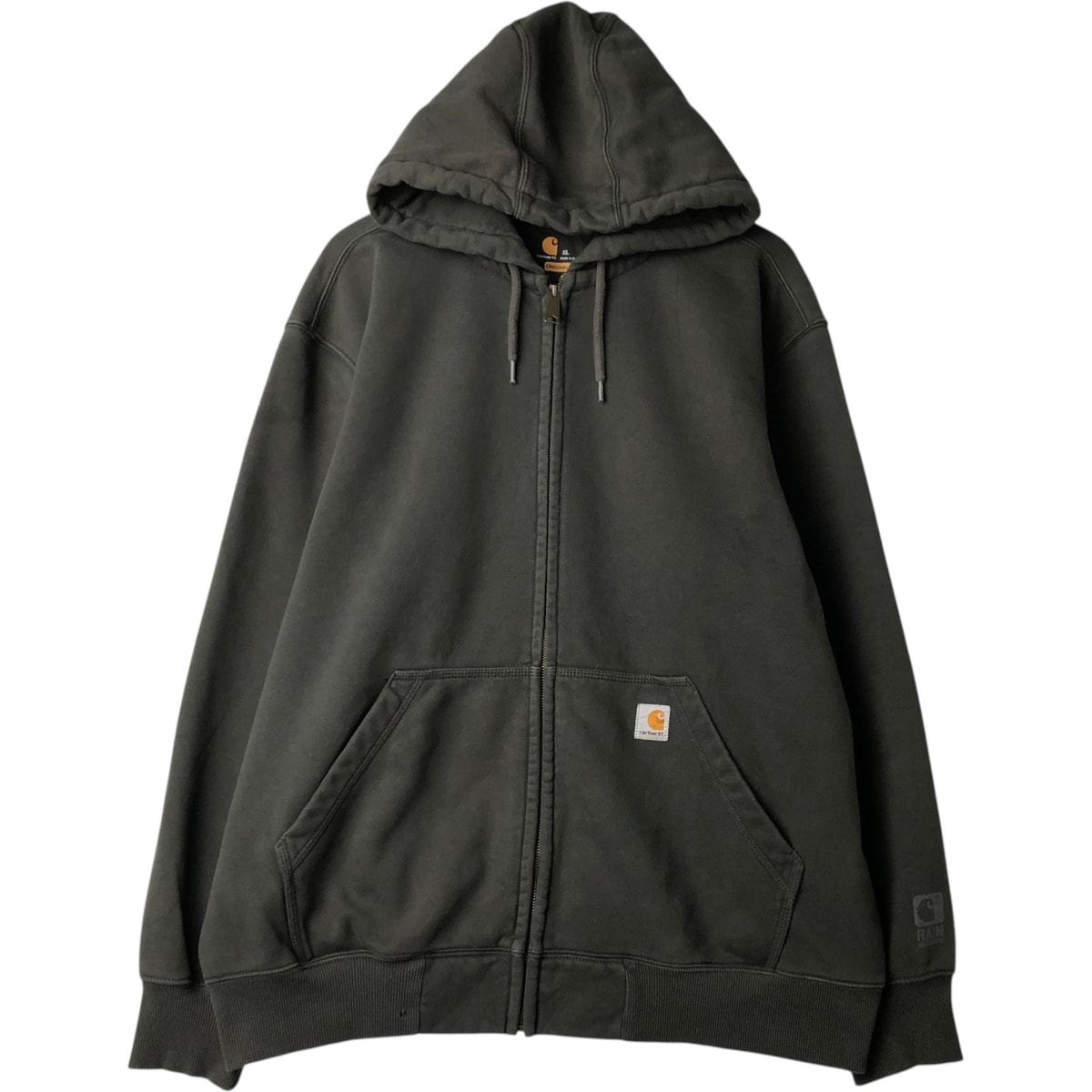 古着 カーハート Carhartt ORIGINAL FIT スウェットフルジップパーカー メンズXL相当/eaa624242