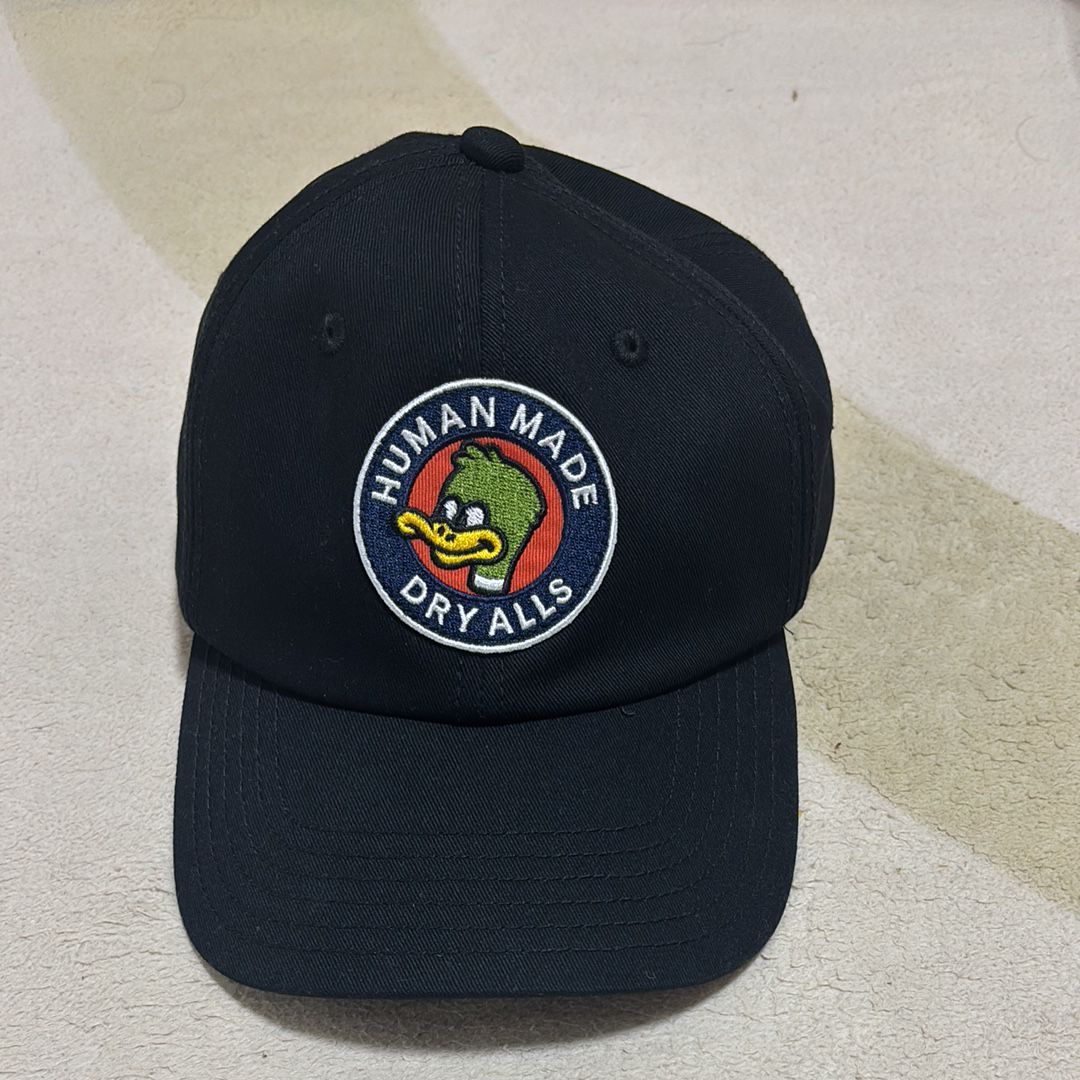 HUMAN MADE 6Panel Twill Cap "Black"