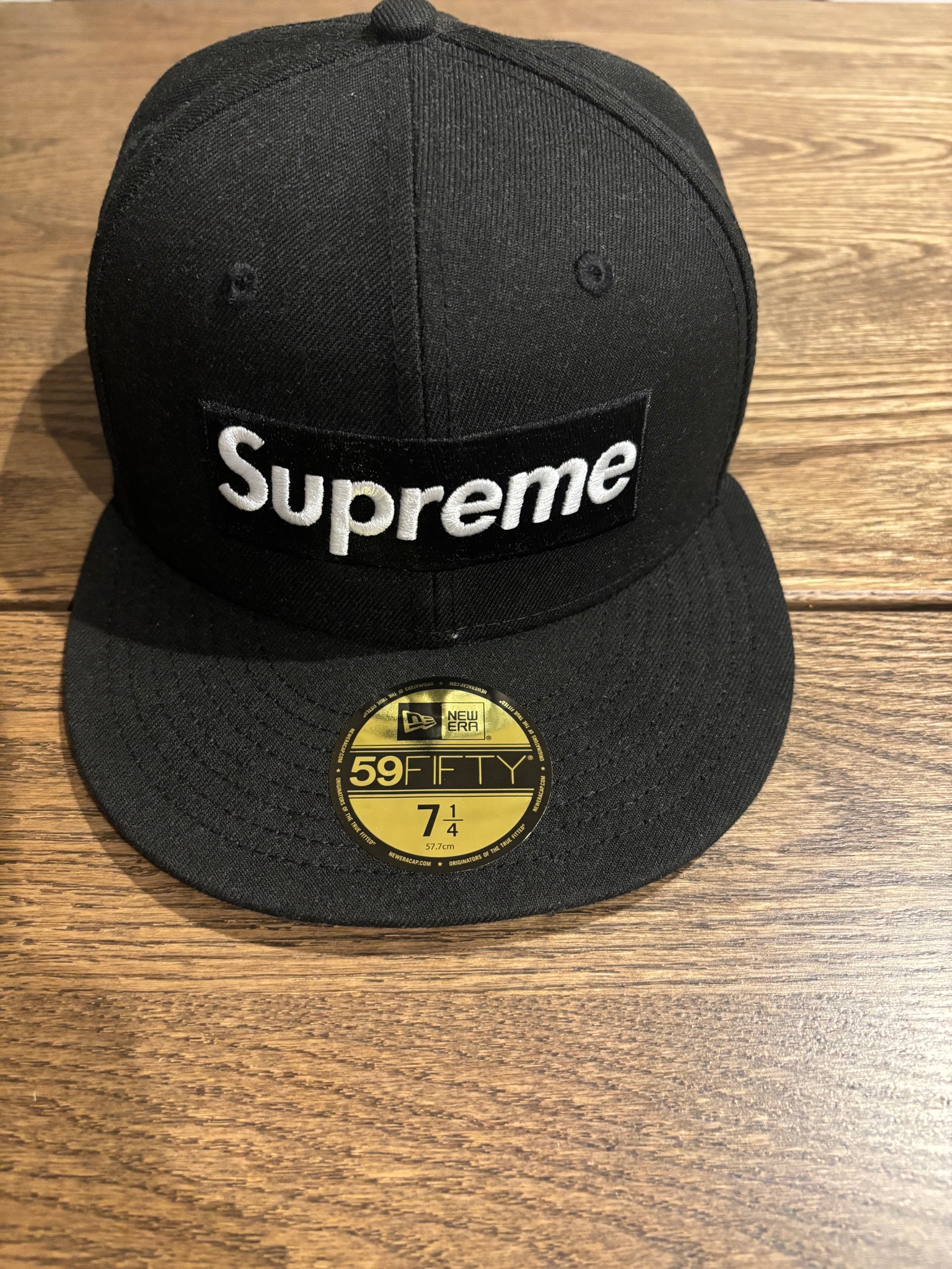Supreme Championship Box Logo New Era "Black"