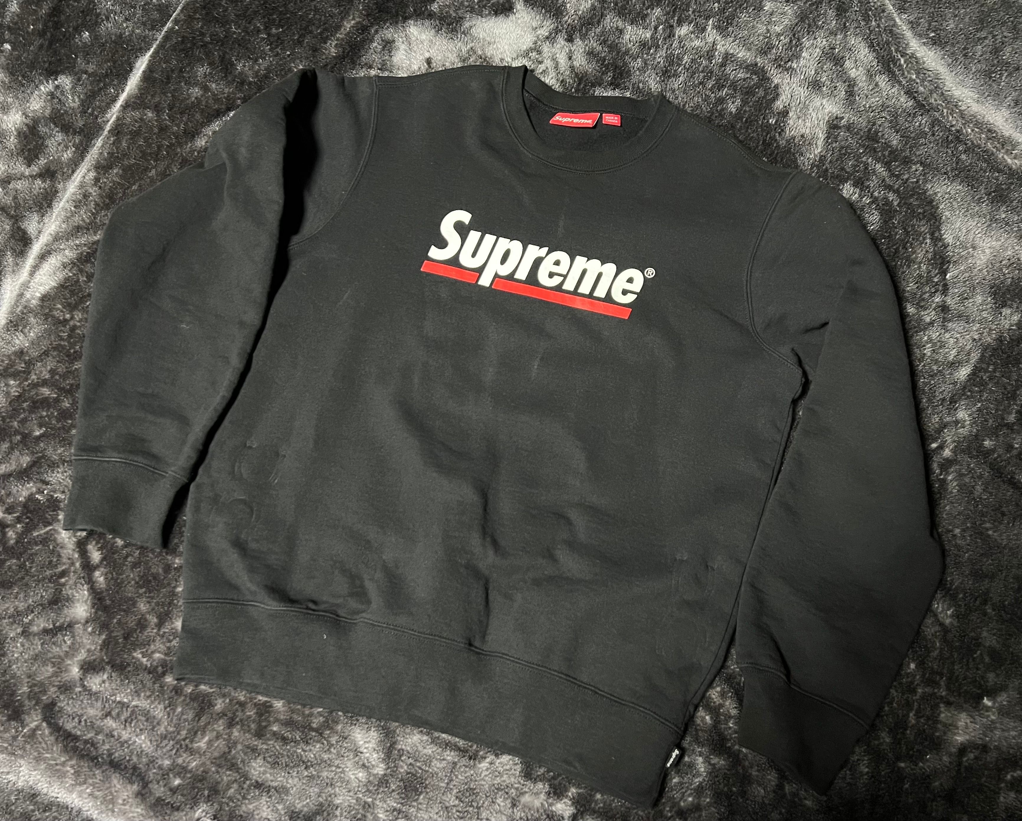 Supreme Underline Crewneck 