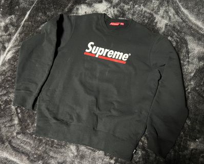 Supreme Underline Crewneck Supreme Underline Crewneck