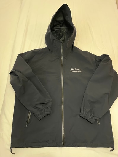 ENNOY 3Layer Shell Hoodie "Black"