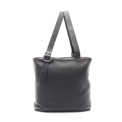 ロエベ LOEWE ループ ジップ トートバッグ バッグ レザー メンズ ブラック系 BB22LTTX011100 【新品】