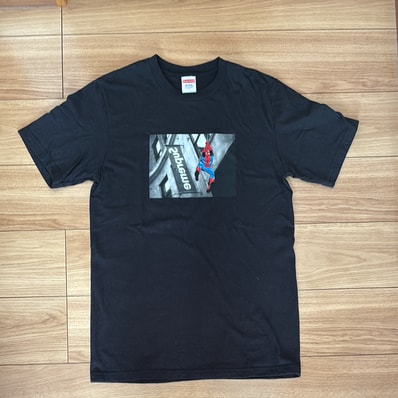 Supreme x Spider-Man Tee "Black"