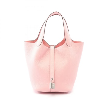 エルメス HERMES ピコタンロックPM ハンドバッグ バッグ レザー トリヨンクレマンス トリヨンクレマンス ローズサクラ K刻印(2025年製造) レディース ピンク系 【中古】