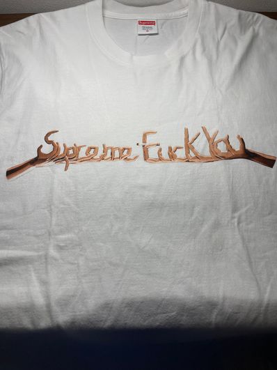 Supreme Fuck You Tee "White"