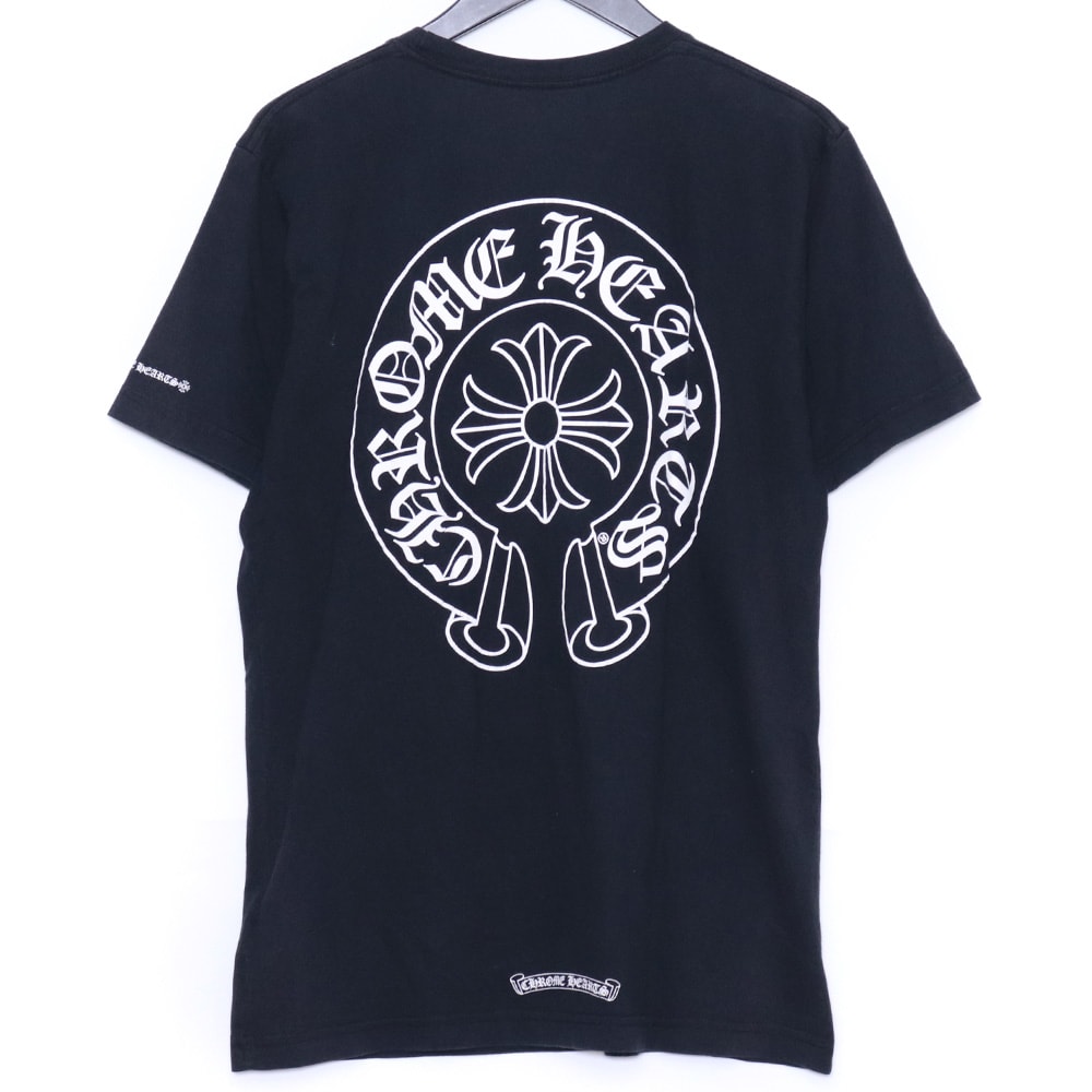 Chrome Hearts Horse Shoe Logo Pocket T-Shirt "Black"