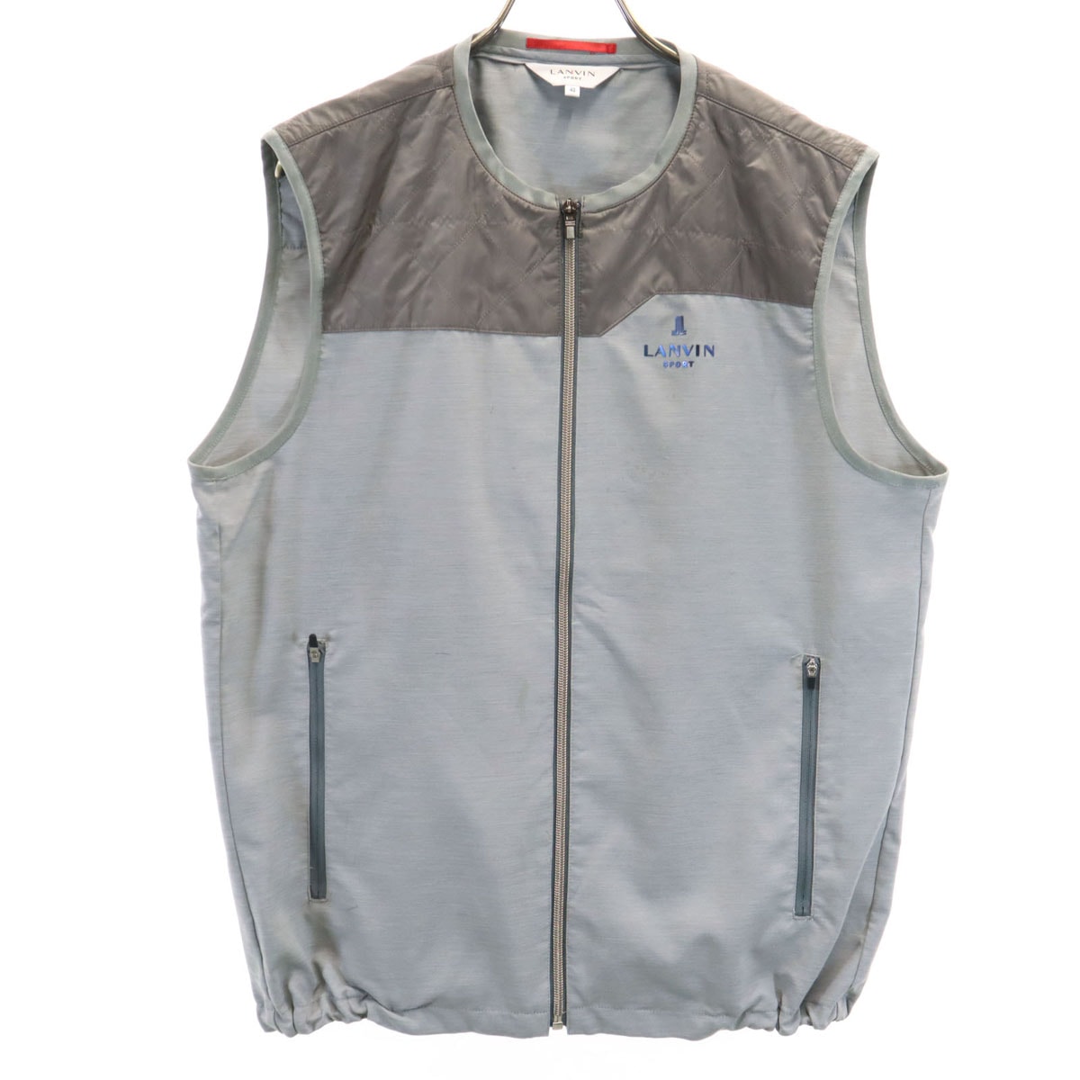 LANVIN SPORT ランバンスポール ベスト 40 グレー