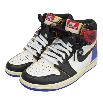 ナイキ 未使用 Nike Air Jordan 1 High OG Black/Varsity Red シューズ メンズ 黒/白 25.5cm IO7847-002 7.5(US)