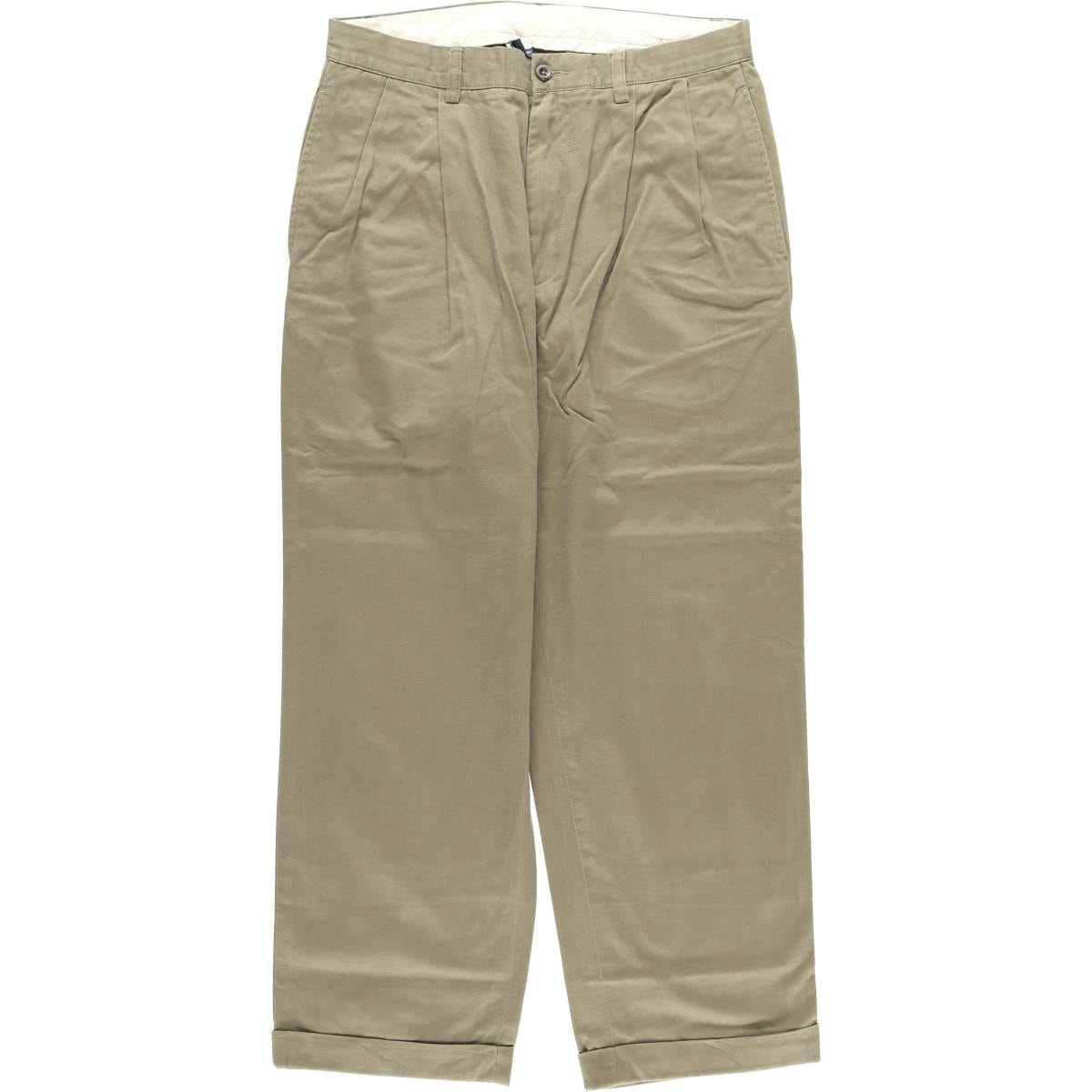 古着 ラルフローレン Ralph Lauren POLO by Ralph Lauren ツータック チノパンツ メンズw32相当/eaa480231