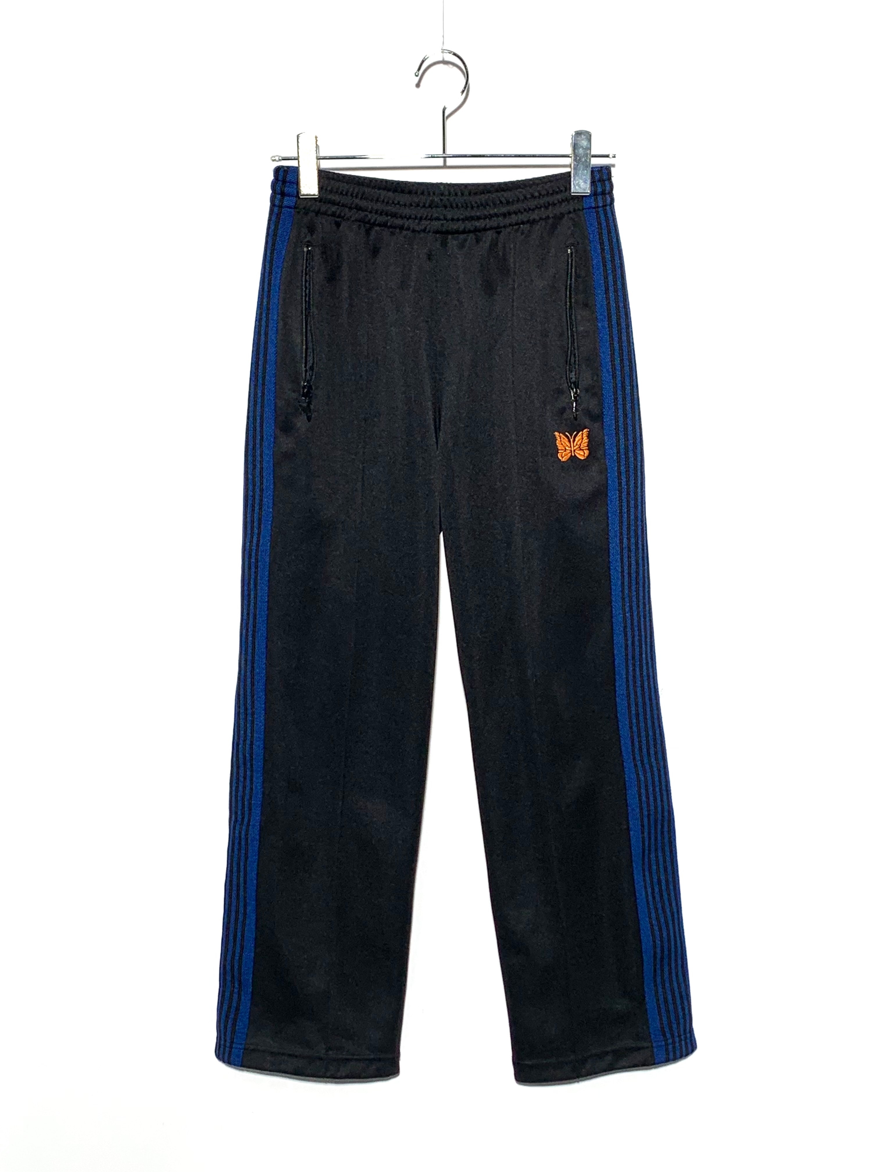 NEEDLES 22SS exclusive LOFTMAN Track Pant - Poly Smooth Black×Blue