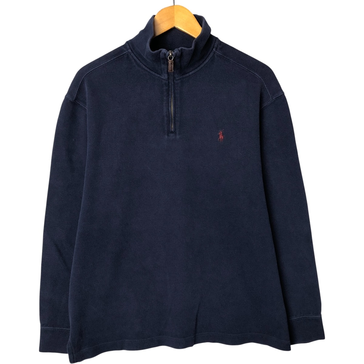 古着 ラルフローレン Ralph Lauren POLO by Ralph Lauren ハーフジップスウェットシャツ トレーナー メンズL相当/eaa585317