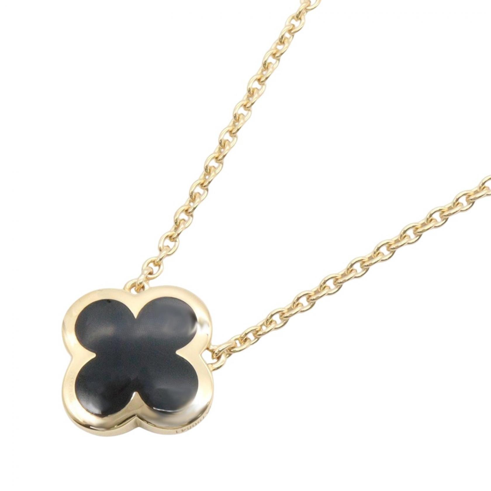 ヴァンクリーフ&アーペル Van Cleef & Arpels ピュア アルハンブラ オニキス ネックレス ネックレス ジュエリー K18(イエローゴールド) オニキス レディース ゴールド系 / ブラック系 VCARB13900 【中古】