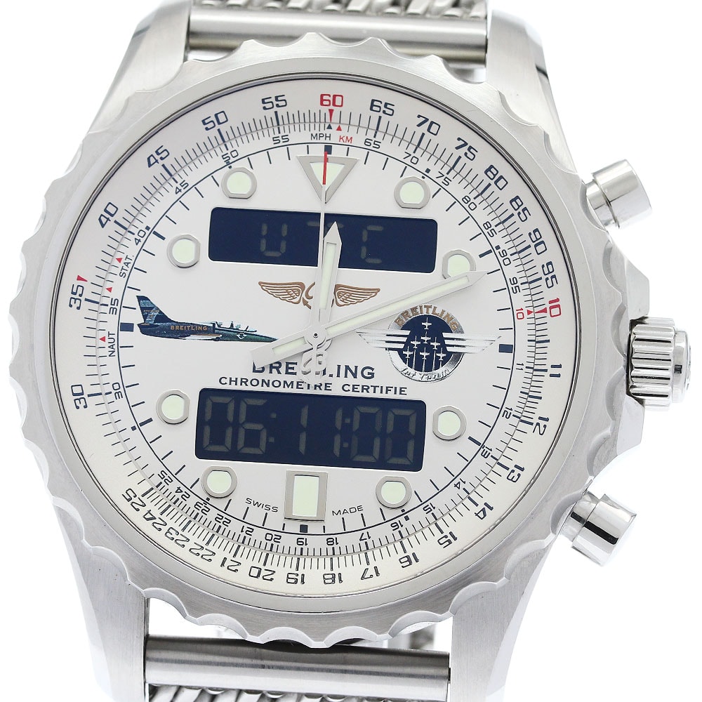 ブライトリング クロノスペース 多機能 A78365 メンズ 【中古】