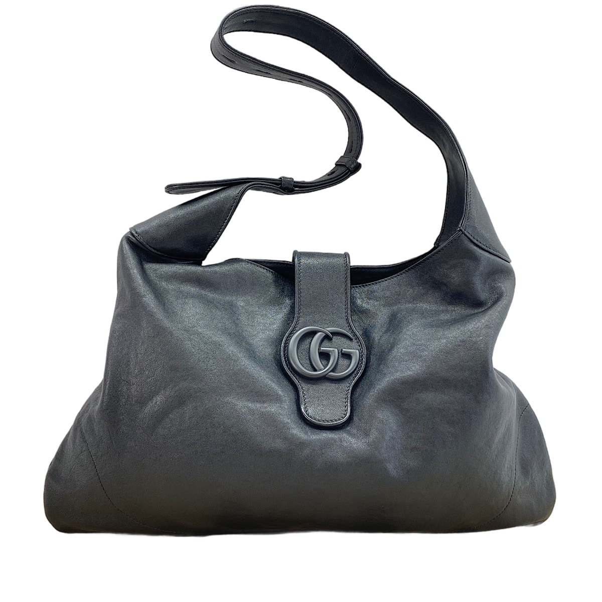 グッチ GUCCI レザー ショルダーバッグ【中古】